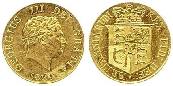 1/2 Sovereign United Kingdom of Great Britain and Ireland (1801-1922) Gold George III (1738-1820)