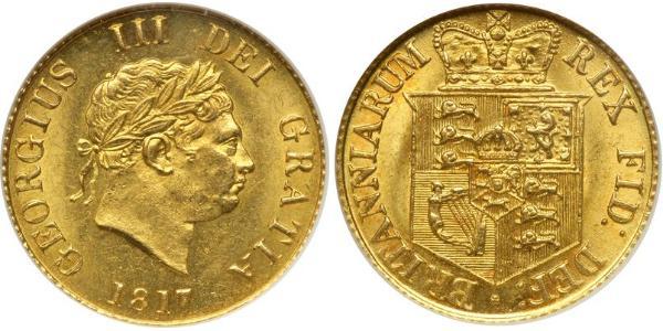 1/2 Sovereign United Kingdom of Great Britain and Ireland (1801-1922) Gold George III (1738-1820)