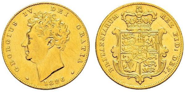 1/2 Sovereign United Kingdom of Great Britain and Ireland (1801-1922) Gold George IV (1762-1830)