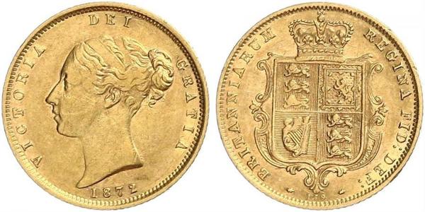 1/2 Sovereign United Kingdom of Great Britain and Ireland (1801-1922) Gold Victoria (1819 - 1901)