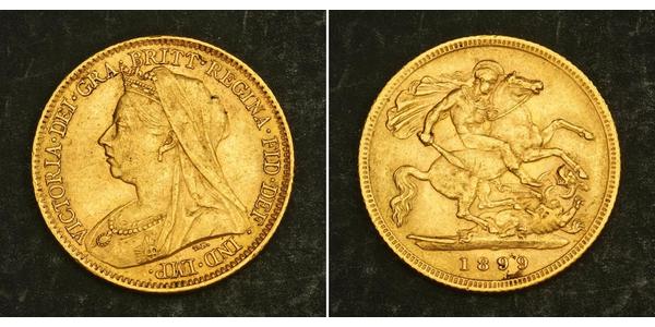 1/2 Sovereign United Kingdom of Great Britain and Ireland (1801-1922) Gold Victoria (1819 - 1901)