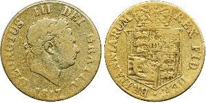 1/2 Sovereign Vereinigtes Königreich von Großbritannien und Irland (1801-1922) Gold Georg III (1738-1820)