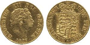 1/2 Sovereign Vereinigtes Königreich von Großbritannien und Irland (1801-1922) Gold Georg III (1738-1820)