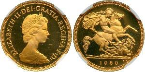 1/2 Sovereign Feriind Kiningrik (1922-) Or Elizabeth II (1926-2022)