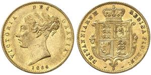 1/2 Sovereign Royaume-Uni de Grande-Bretagne et d