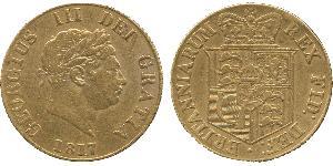 1/2 Sovereign Royaume-Uni de Grande-Bretagne et d