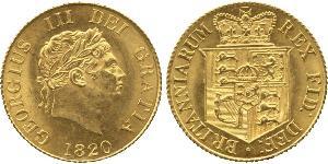 1/2 Sovereign Royaume-Uni de Grande-Bretagne et d