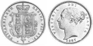 1/2 Sovereign Ôstralie (1788 - 1939) Or Victoria (1819 - 1901)