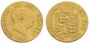 1/2 Sovereign Regno Unito di Gran Bretagna e Irlanda (1801-1922) Oro Giorgio III (1738-1820)