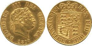 1/2 Sovereign Reino Unido de Gran Bretaña e Irlanda (1801-1922) Oro Jorge III (1738-1820)