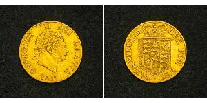1/2 Sovereign Reino Unido de Gran Bretaña e Irlanda (1801-1922) Oro Jorge III (1738-1820)