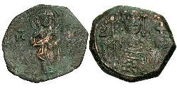 1/2 Tetarteron Impero bizantino (330-1453) Bronzo Giovanni II Comneno (1087-1143)