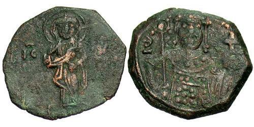 1/2 Tetarteron 拜占庭帝国 青铜 John II Comnenus (1087-1143)
