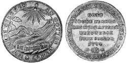 1/2 Thaler Anhalt-Bernbourg-Schaumbourg-Hoym  (1718 - 1812) Argent Charles-Louis d