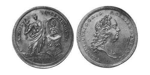 1/2 Thaler Augsbourg (1276 - 1803) Argent François Ier du Saint-Empire(1708-1765)