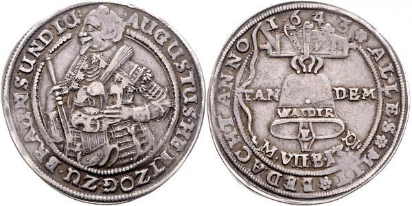 1/2 Thaler Principauté de Brunswick-Wolfenbüttel (1269 - 1815) Argent 