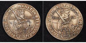 1/2 Thaler States of Germany Argent 