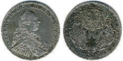 1/2 Thaler  Argent 