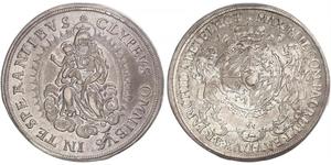 1/2 Thaler Électorat de Bavière (1623 - 1806) Argent 