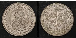 1/2 Thaler Électorat de Bavière (1623 - 1806) Argent 