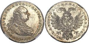 1/2 Thaler Électorat de Bavière (1623 - 1806) Argent 