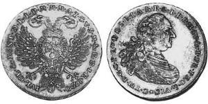 1/2 Thaler Électorat de Bavière (1623 - 1806) Argent 