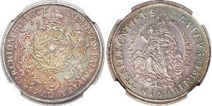 1/2 Thaler Électorat de Bavière (1623 - 1806) Argent 