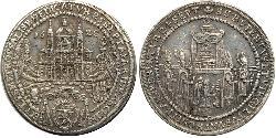 1/2 Thaler Austria Argento 
