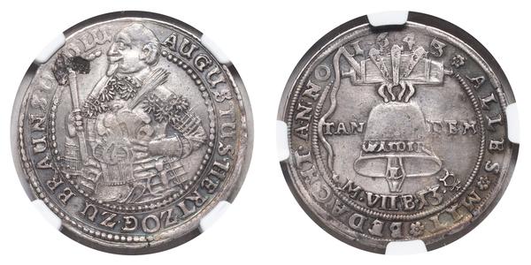 1/2 Thaler Brunswick-Wolfenbüttel (1269 - 1815) Argento 