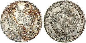 1/2 Thaler Free Imperial City of Nuremberg (1219 - 1806) Argento 