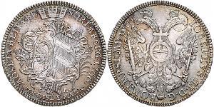 1/2 Thaler Free Imperial City of Nuremberg (1219 - 1806) Argento 