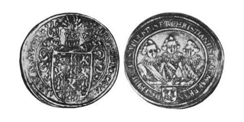 1/2 Thaler Principato di Ansbach (1398–1792) Argento 