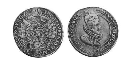 1/2 Thaler Sacro Romano Impero (962-1806) Argento 