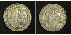 1/2 Thaler Salisburgo Argento 