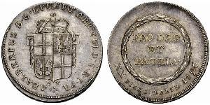 1/2 Thaler Stati federali della Germania Argento 