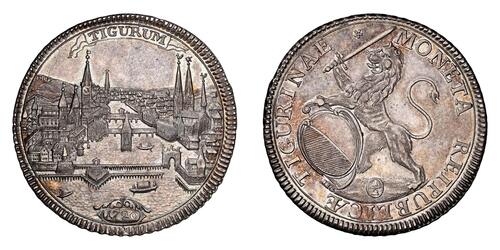 1/2 Thaler Svizzera Argento 