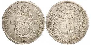 1/2 Thaler Ungheria Argento 
