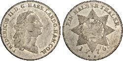 1/2 Thaler Alemania Plata 