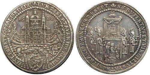 1/2 Thaler Austria Plata 