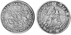 1/2 Thaler Ducado de Baviera (907 - 1623) Plata Maximiliano I, duque y elector de Baviera(1573 – 1651)