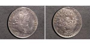 1/2 Thaler Electorate of Bavaria (1623 - 1806) Plata Maximiliano III José, Elector de Baviera(1727 – 1777)