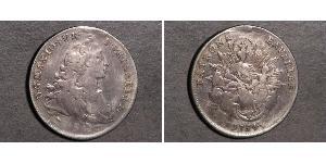 1/2 Thaler Electorate of Bavaria (1623 - 1806) Plata Maximiliano III José, Elector de Baviera(1727 – 1777)