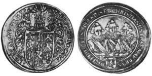 1/2 Thaler Principado de Ansbach (1398–1792) Plata 