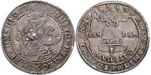 1/2 Thaler Principado de Brunswick-Wolfenbüttel (1269 - 1815) Plata 