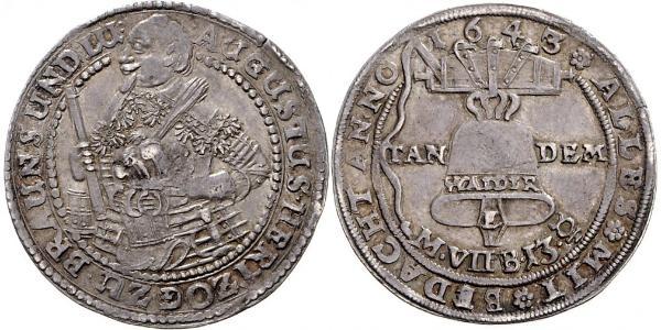 1/2 Thaler Principado de Brunswick-Wolfenbüttel (1269 - 1815) Plata 