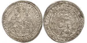 1/2 Thaler Salzburgo Plata 