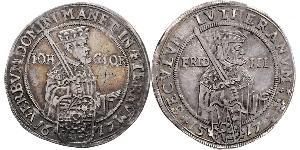 1/2 Thaler States of Germany Plata 