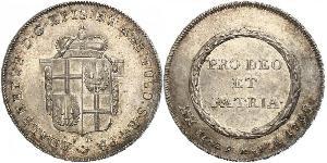 1/2 Thaler States of Germany Plata 