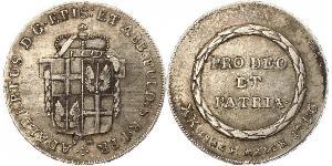 1/2 Thaler States of Germany Plata 