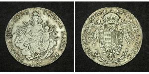 1/2 Thaler Königreich Ungarn (1000-1918) Silber Joseph II, Holy Roman Emperor  (1741 - 1790)